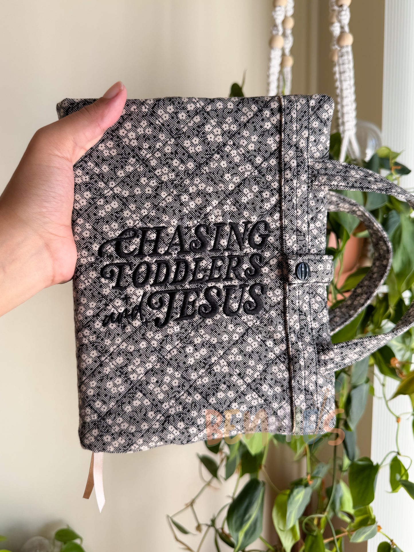 Chasing Toddlers Bible Cover - Medium