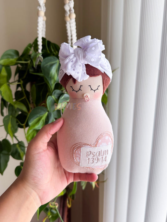 Rosie - Swaddle Baby - Embroidered