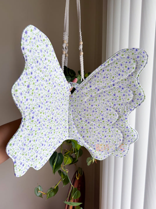 Wings - Purple Floral