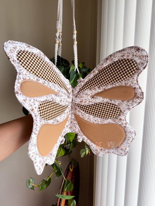Wings - Brown Floral