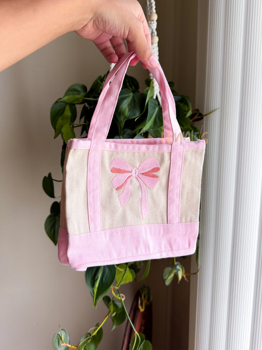 Mini Canvas Tote Bags