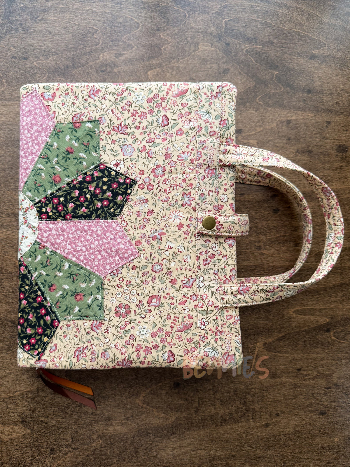 Darling Floral Bible Cover - Large